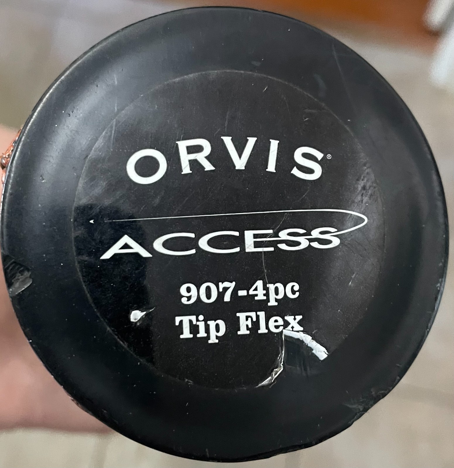 Orvis NEW Access Fly Rod 9′ 7 WT 3 oz. Tip Flex w/ Orvis Cordura Rod Tube