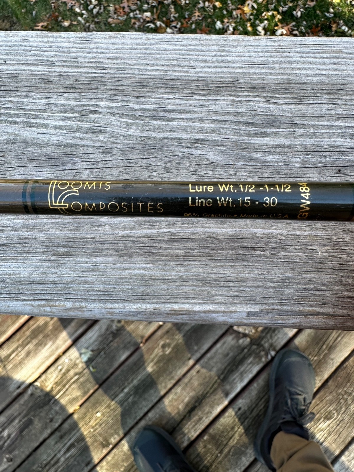 Vintage Loomis Composites Casting Rod