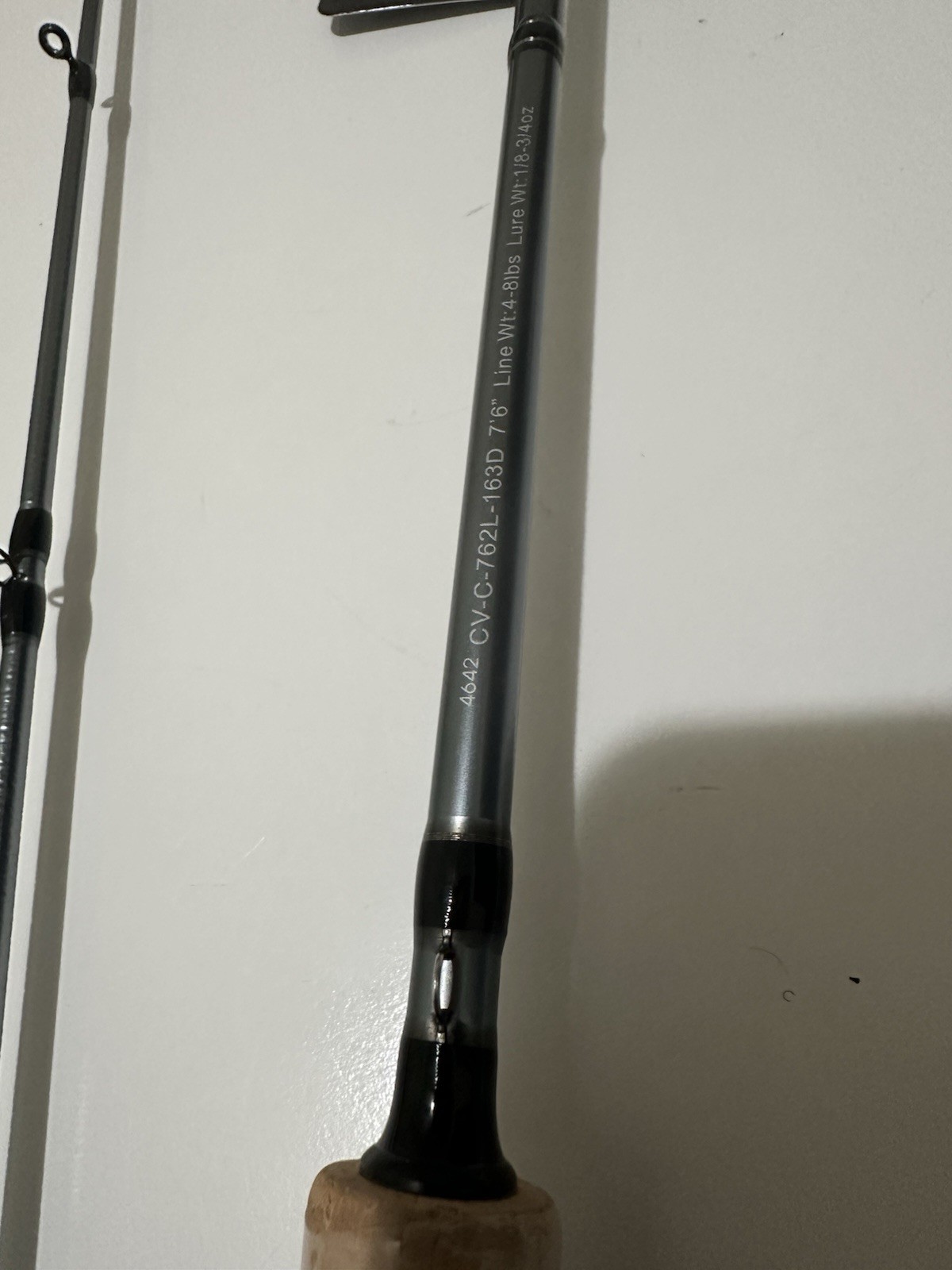 Okuma Convector Kokanee 7’6″ Light Moderate Casting Rod Graphite Cork 2pc 4-8lb