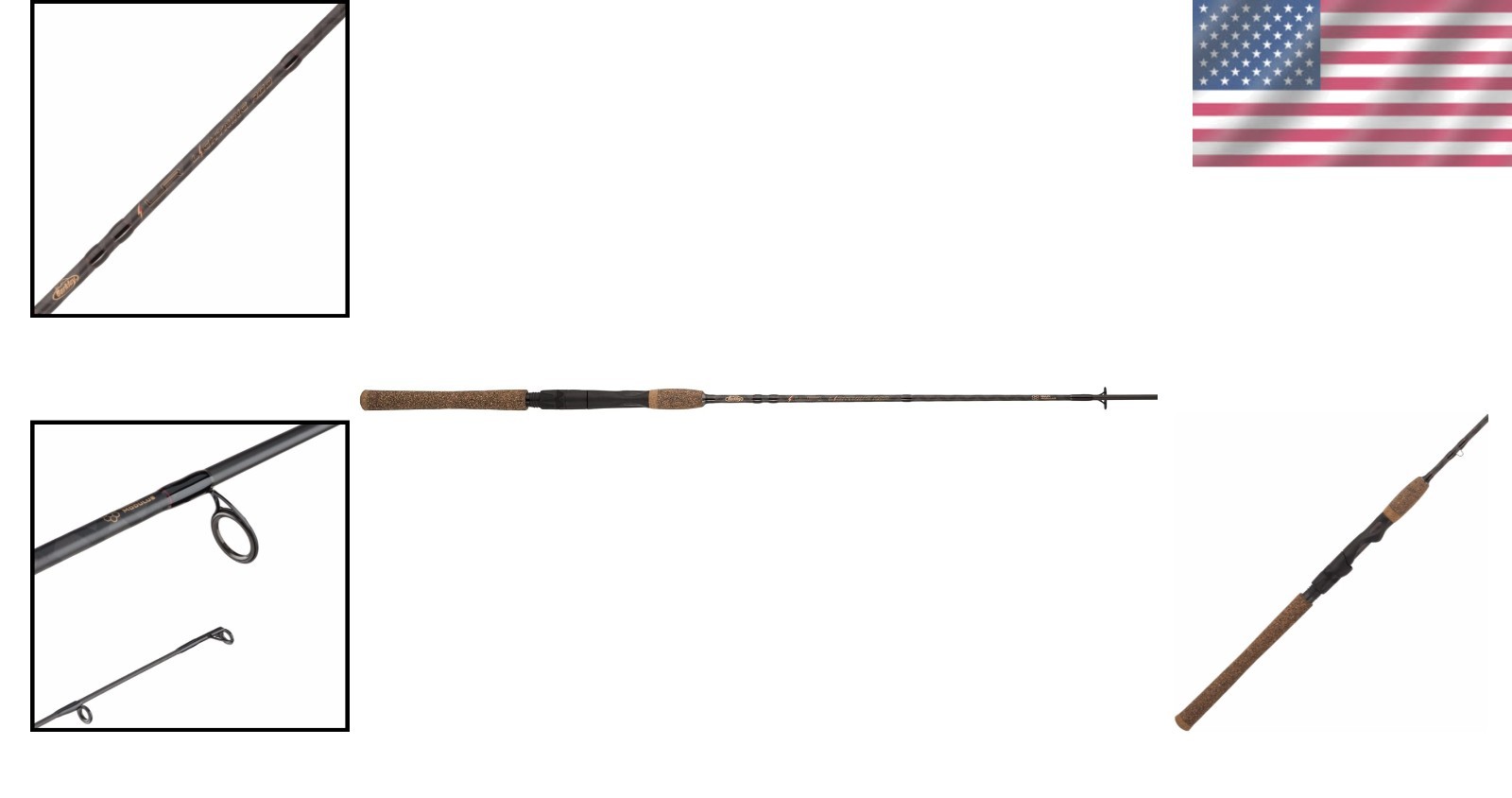 Berkley Lightning Rod: 6-12LB Line, Medium Light Power//