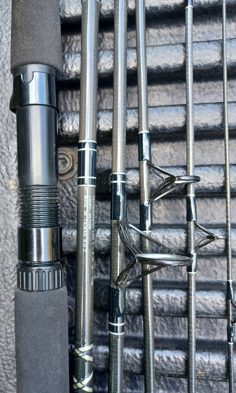 Daiwa REGAL SK52BP 6’6” Light Action Graphite Travel Spinning Rod Nice!