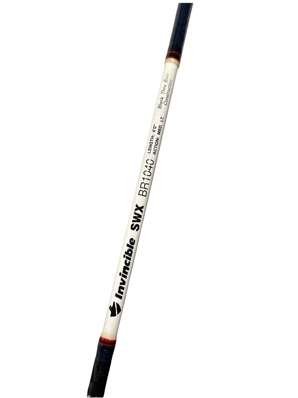 Invincible Graphite Fishing Pole SWX BR 1040 2-Piece 4 Ft Med. Shorty HD Rod