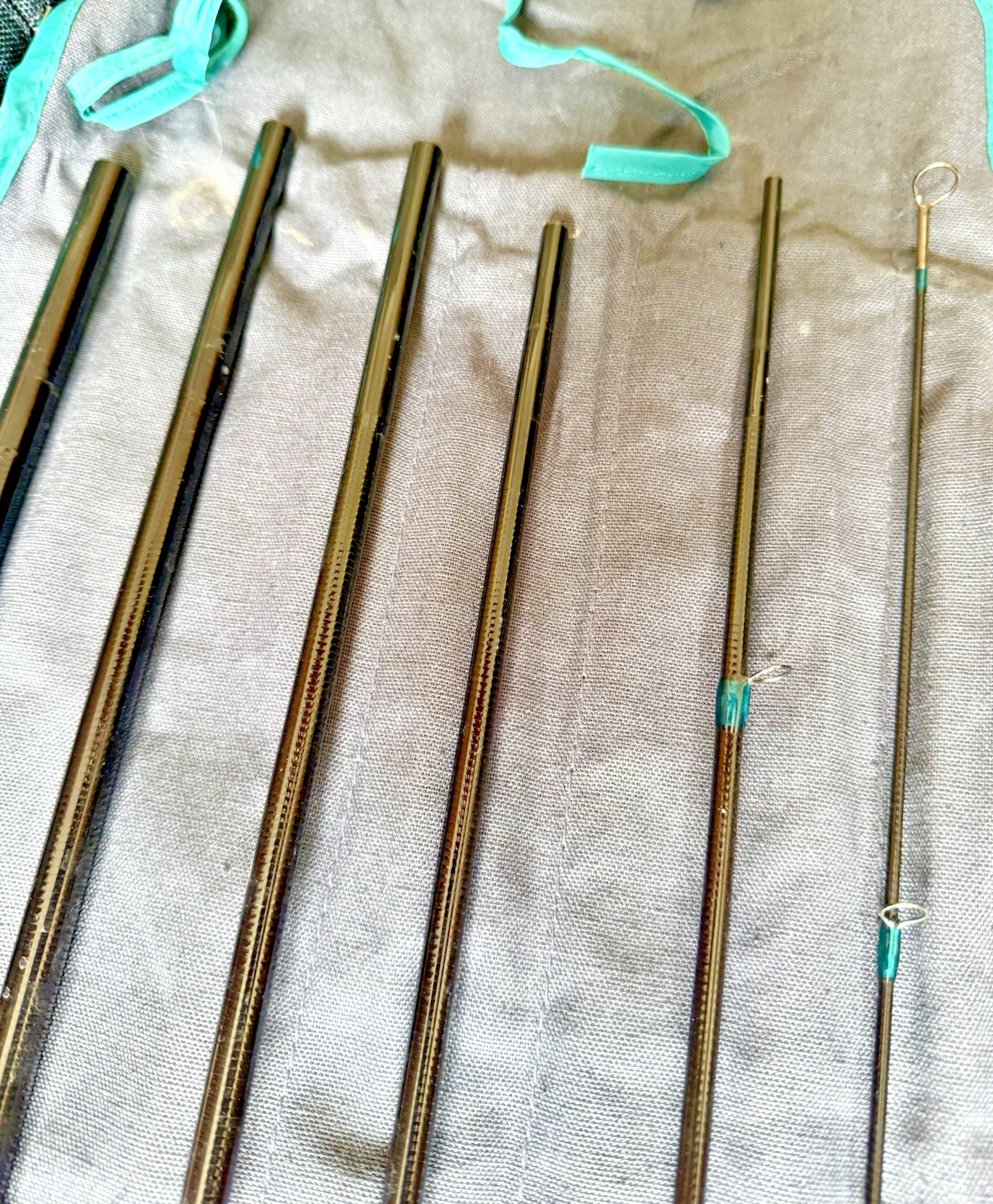 Guideline LPX Chrome 12 Foot 6 Inch #7/8 6 Piece Salmon Fly Rod with Bag & Tube