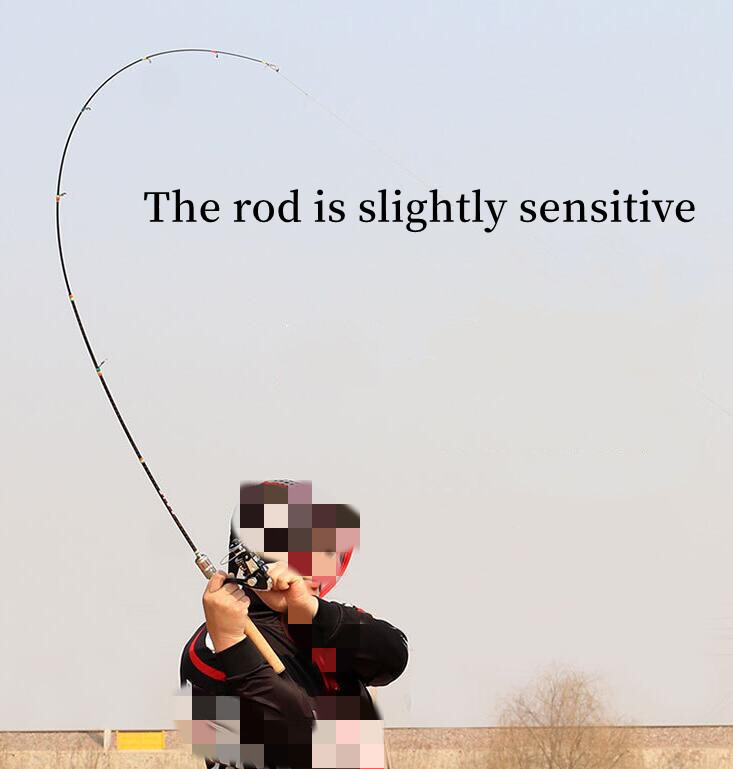 Trout Fishing Rod 1.68m 1.8m Portable Ultra Light Solid Tip Carbon Spinning Pole