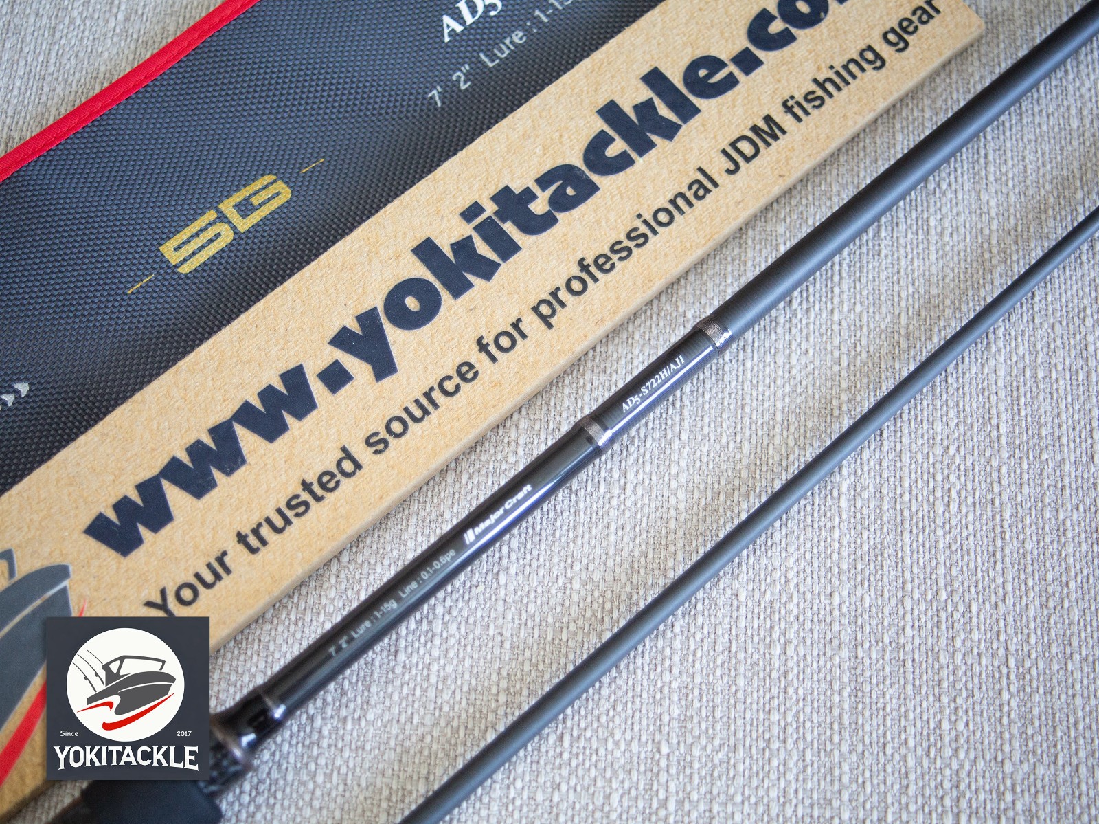 Major Craft Aji-Do 5G AD5-S722H/AJI Spinning Rod shipping from JAPAN