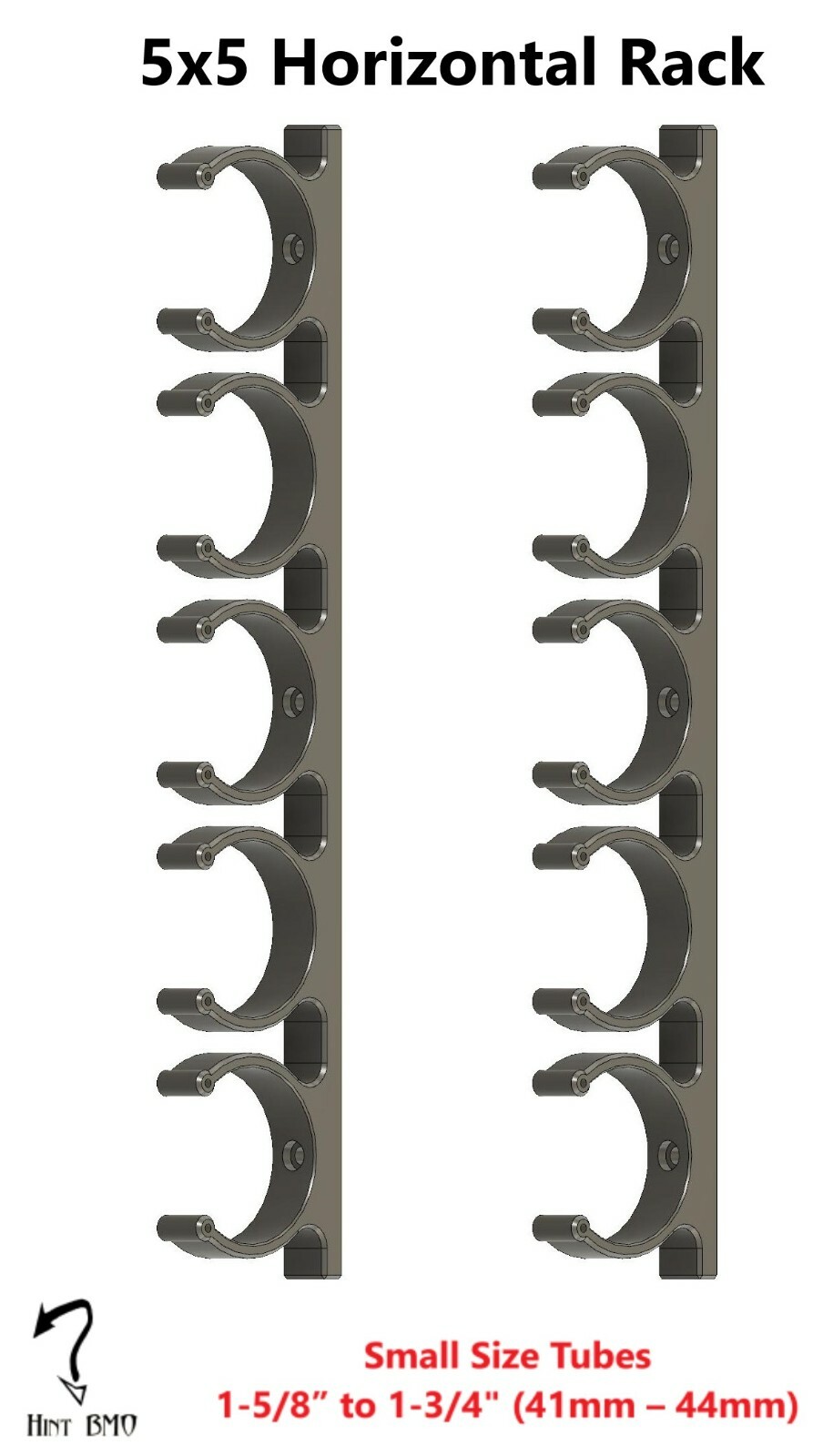 Fly Fishing Rod Tube Rack (SMALL Tube)