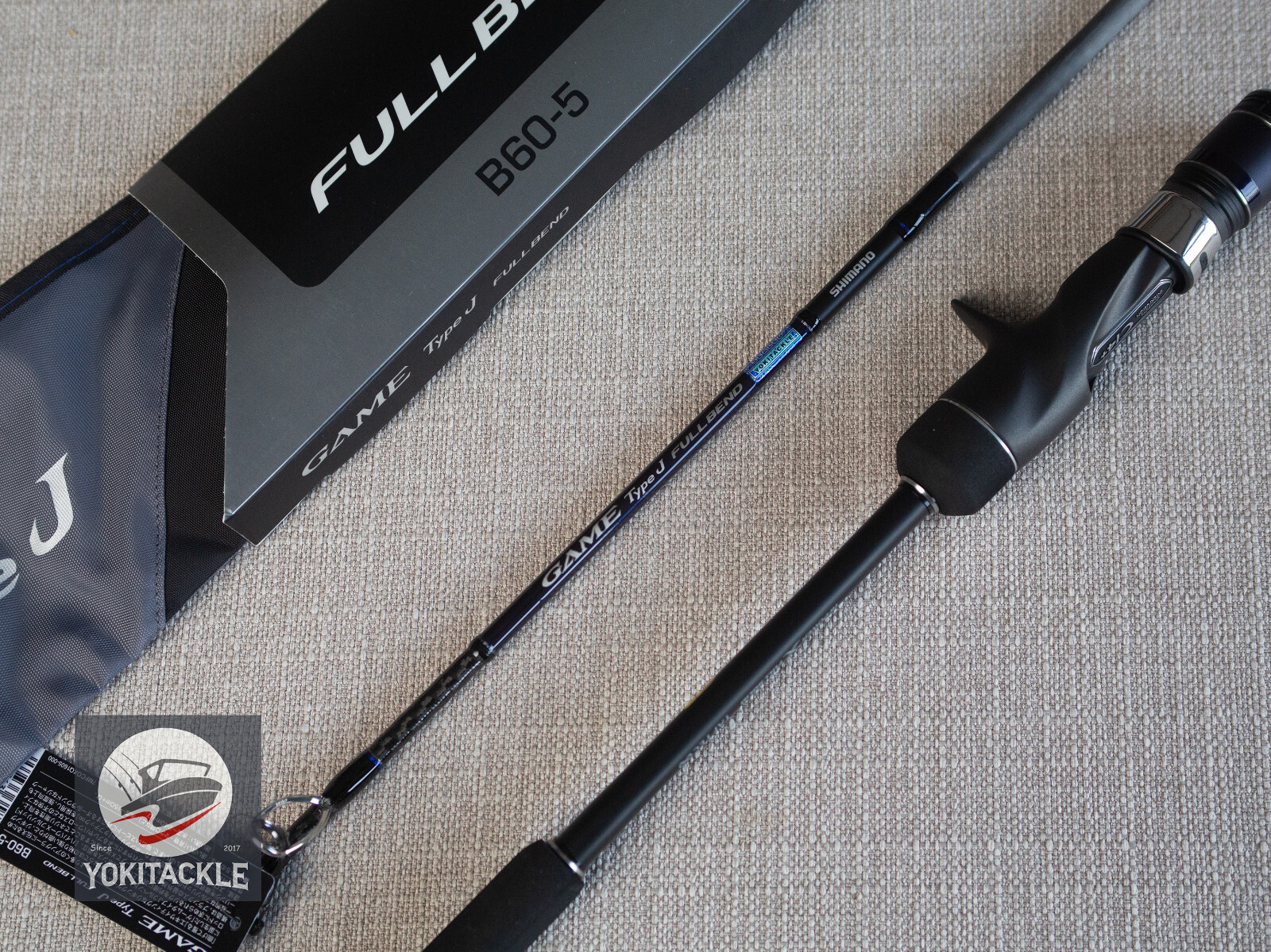 SHIMANO 24 GAME Type J Full Bend B60-5 Slow Jigging rod Shipping From JAPAN