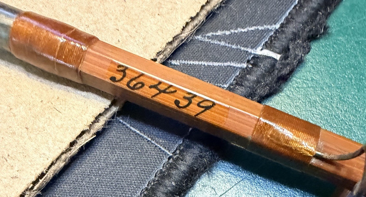 Orvis Impregnated “Battenkill” Vintage Bamboo Fly Rod 8.5ft Extra Tip