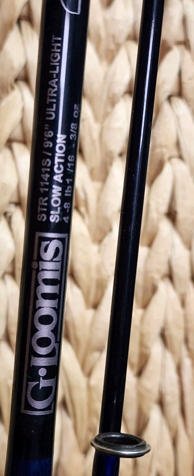 Never Used G.Loomis GL2 STR1141S Ultra-Light Slow Action 9’6″ 4-8lb Spinning Rod