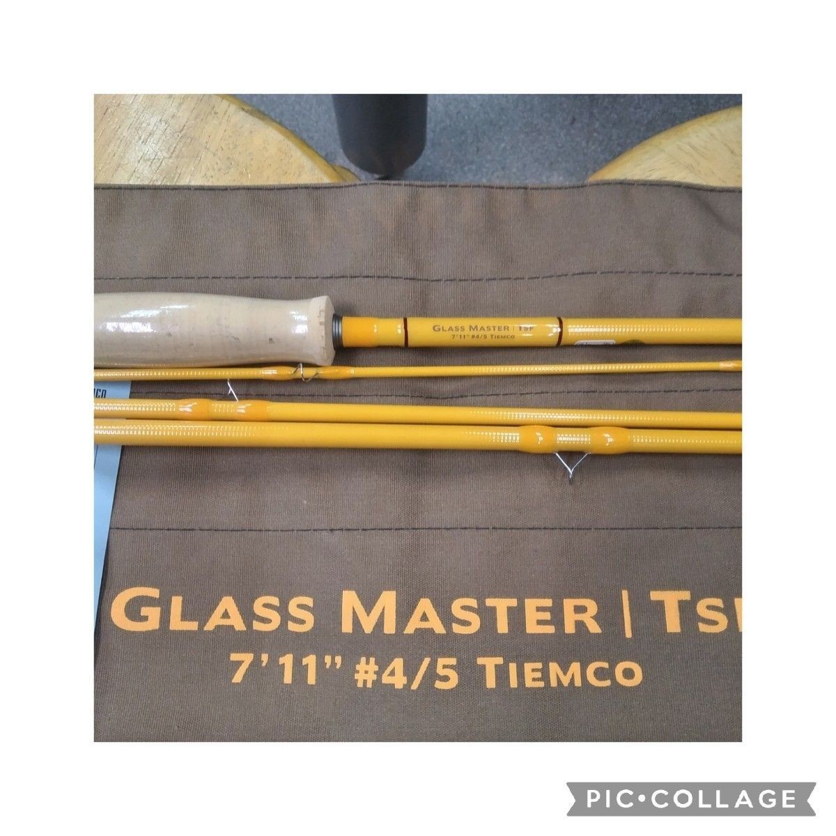 TIEMCO GM TSF 71145-4 Fly Fishing Rod 7ft 11in 4/5