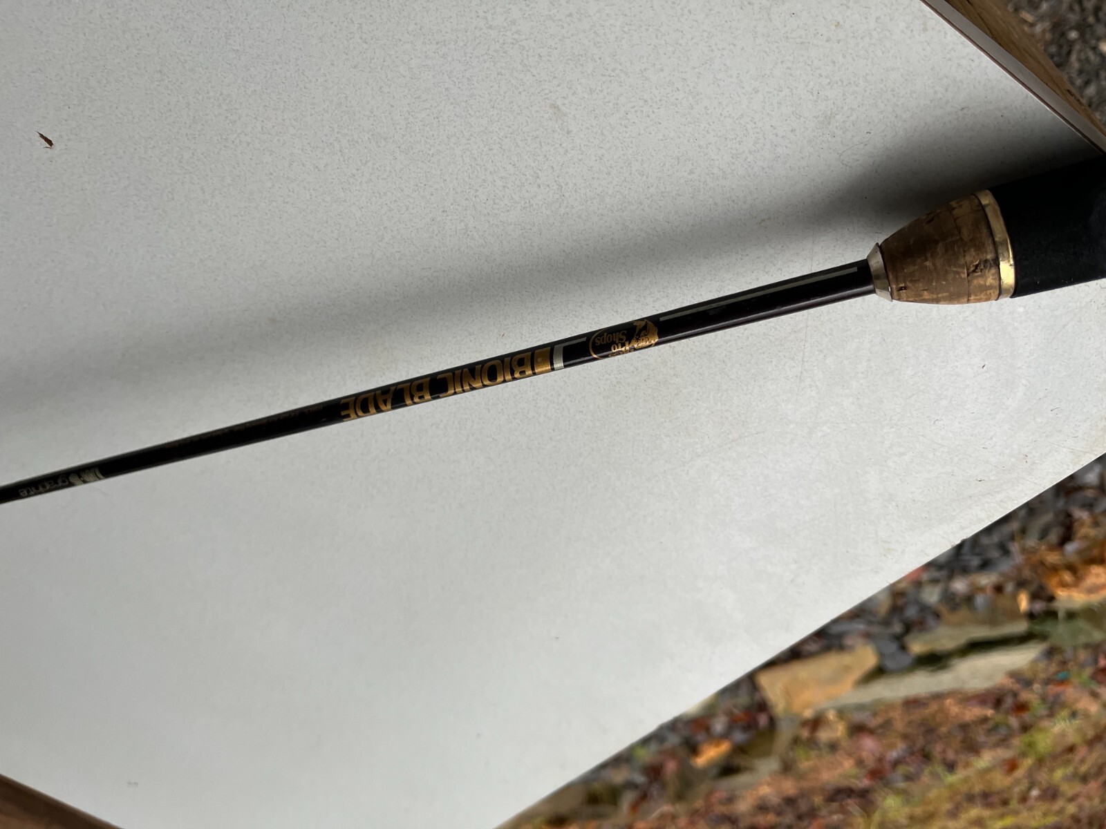 Vintage Bass Pro Shops IM5 Graphite ML56LS Light Action Spinning Rod