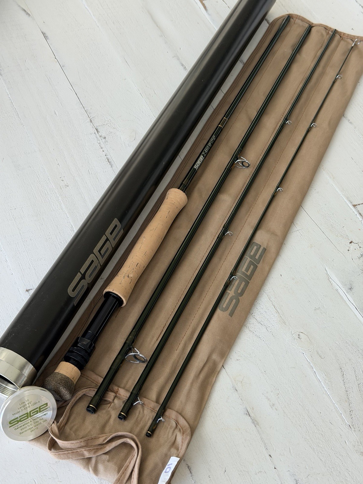 **BEAUTIFUL**🔥 SAGE Z-AXIS 10wt. 9’ft FlyRod🔥~LEGENDARY~🔥