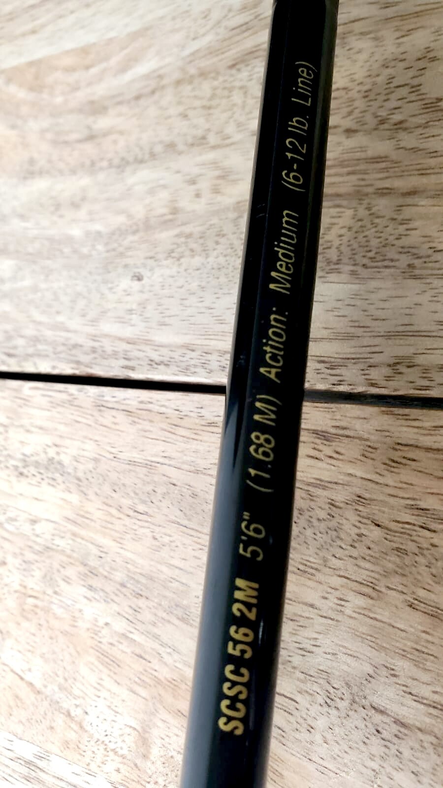 Vintage 2pc Synergy Classic Bait Casting Fishing Rod