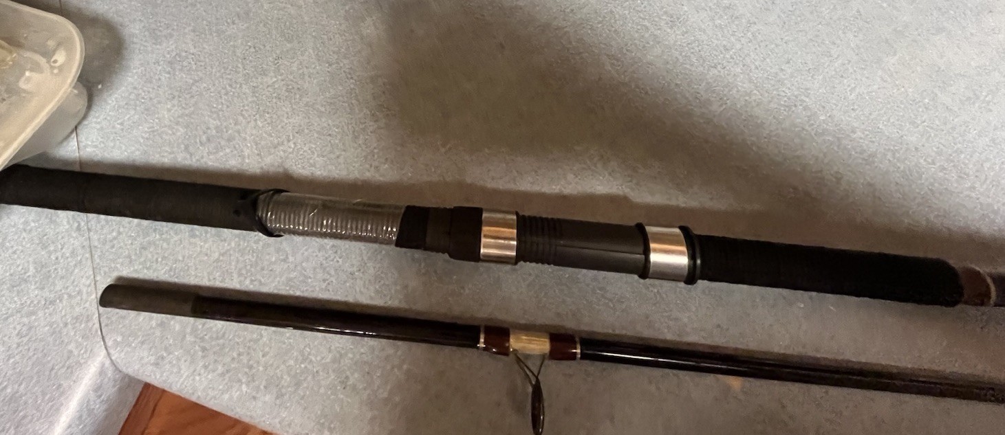 BnM SilverCat Fishing 7’ Scat 70S-M Spinning Catfish Rod Medium Action 2 Piece