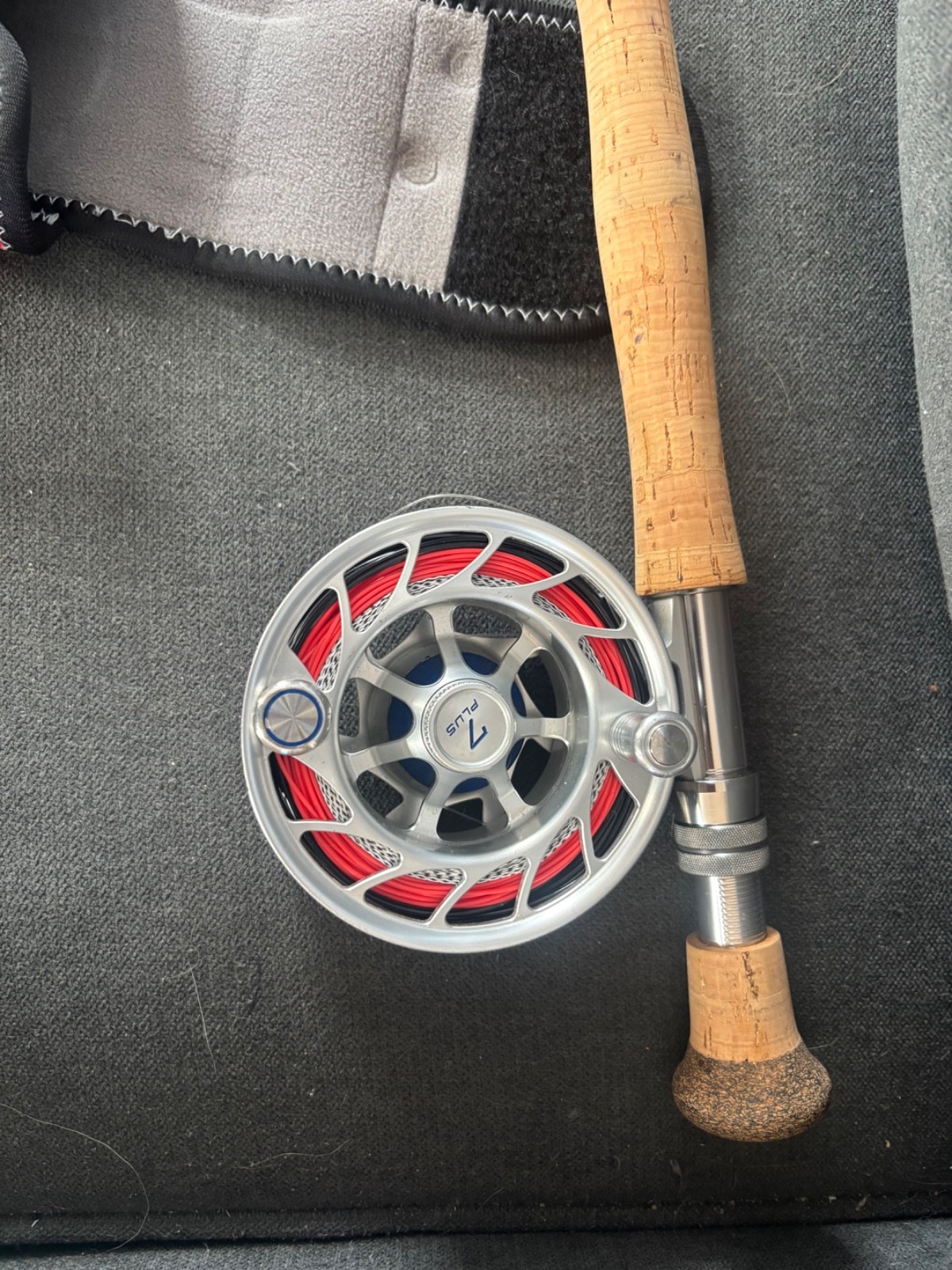 TFO legacy 13′ 6″ flyrod 8 weigh w/Finatic 9 Reel/ Colton 9′ weight w/Finatic 7