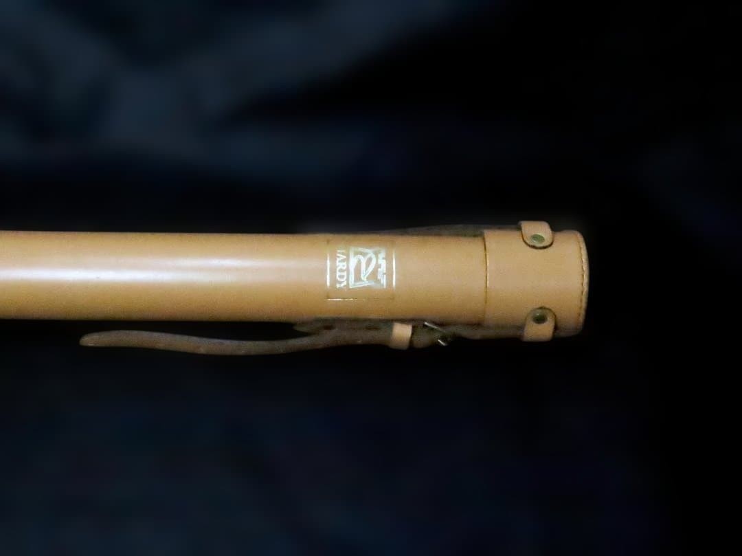 Hardy Paracona Bamboo Fly Rod, 7ft 6inch, #3/4, with Leather Case