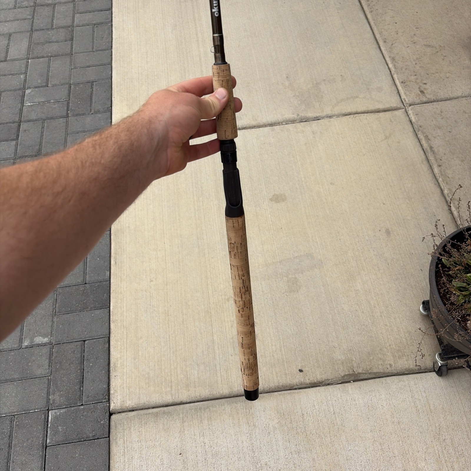 okuma celilo casting Rod. 9ft 25pce 15-50lb Rod