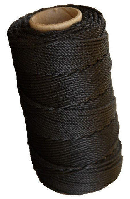 MARINER 100% NYLON TWINE SIZE 12, 1LB. TARRED MT-12 CRAPPIE POLE ROD REEL