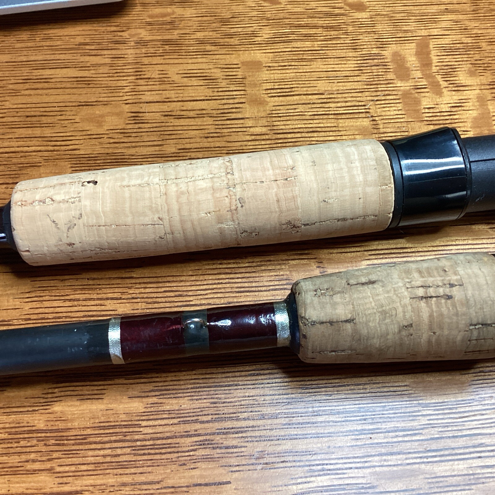 Normark 8’ & 2 Piece Base ? Fuji 2 Spinning Rod NO TIPS Cork Big Water Fishing