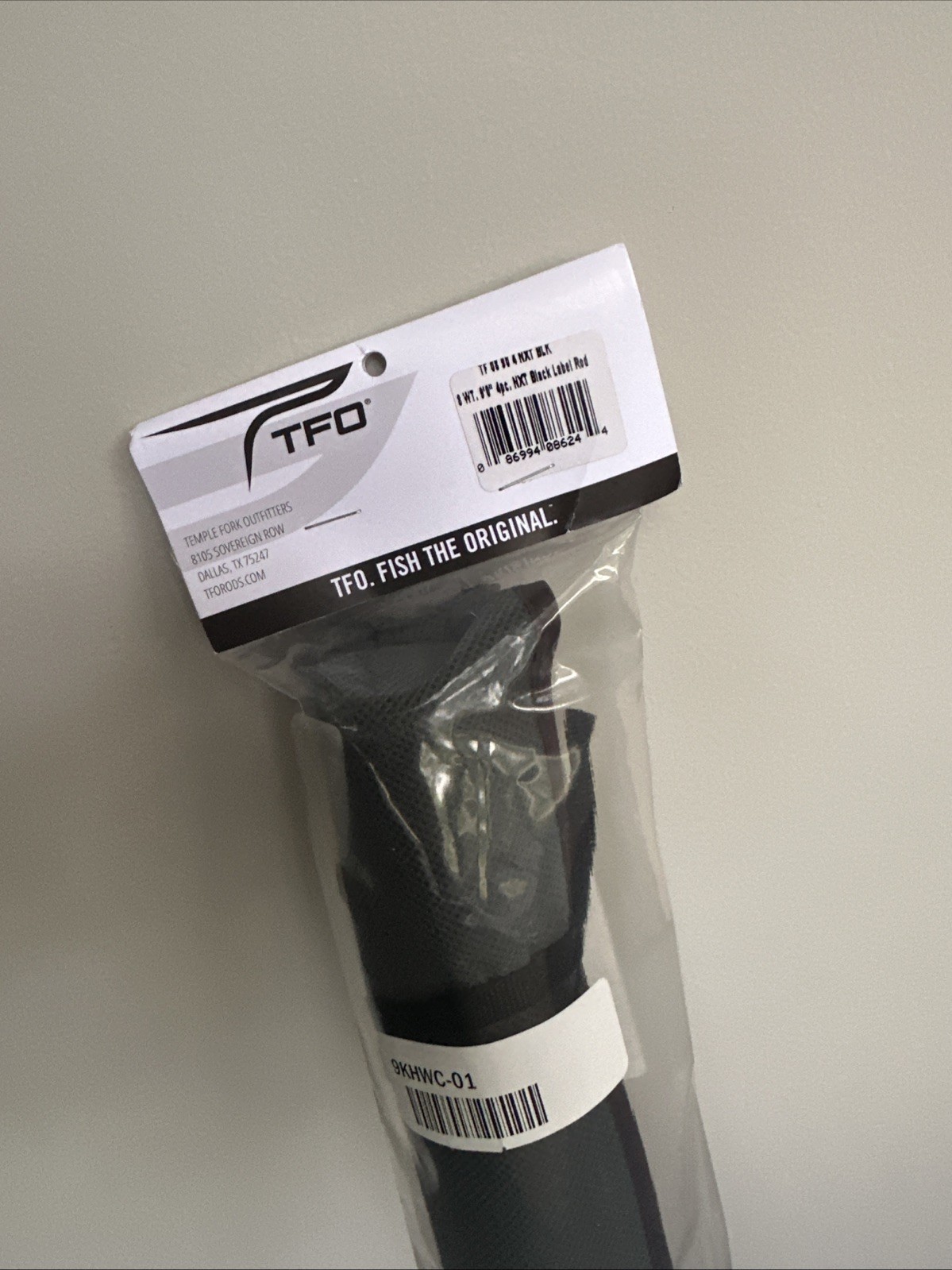 TEMPLE FORK OUTFITTERS NXT Black Label 8Wt 9′ 4pc with Sock TF 08 90 4