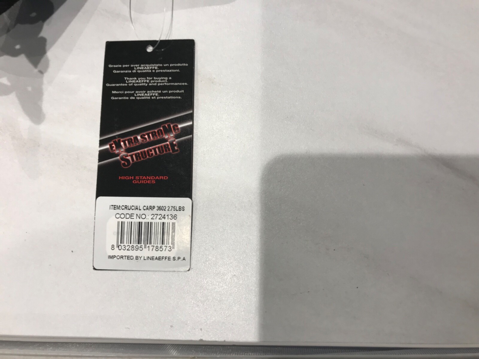 Lineaeffe Crucial Carp 3.6m 2.75lb Rod