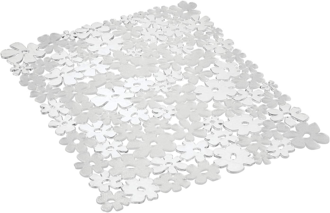Blumz Floral BPA-Free Flexible PVC Plastic Large Sink Protector Mat 16″
