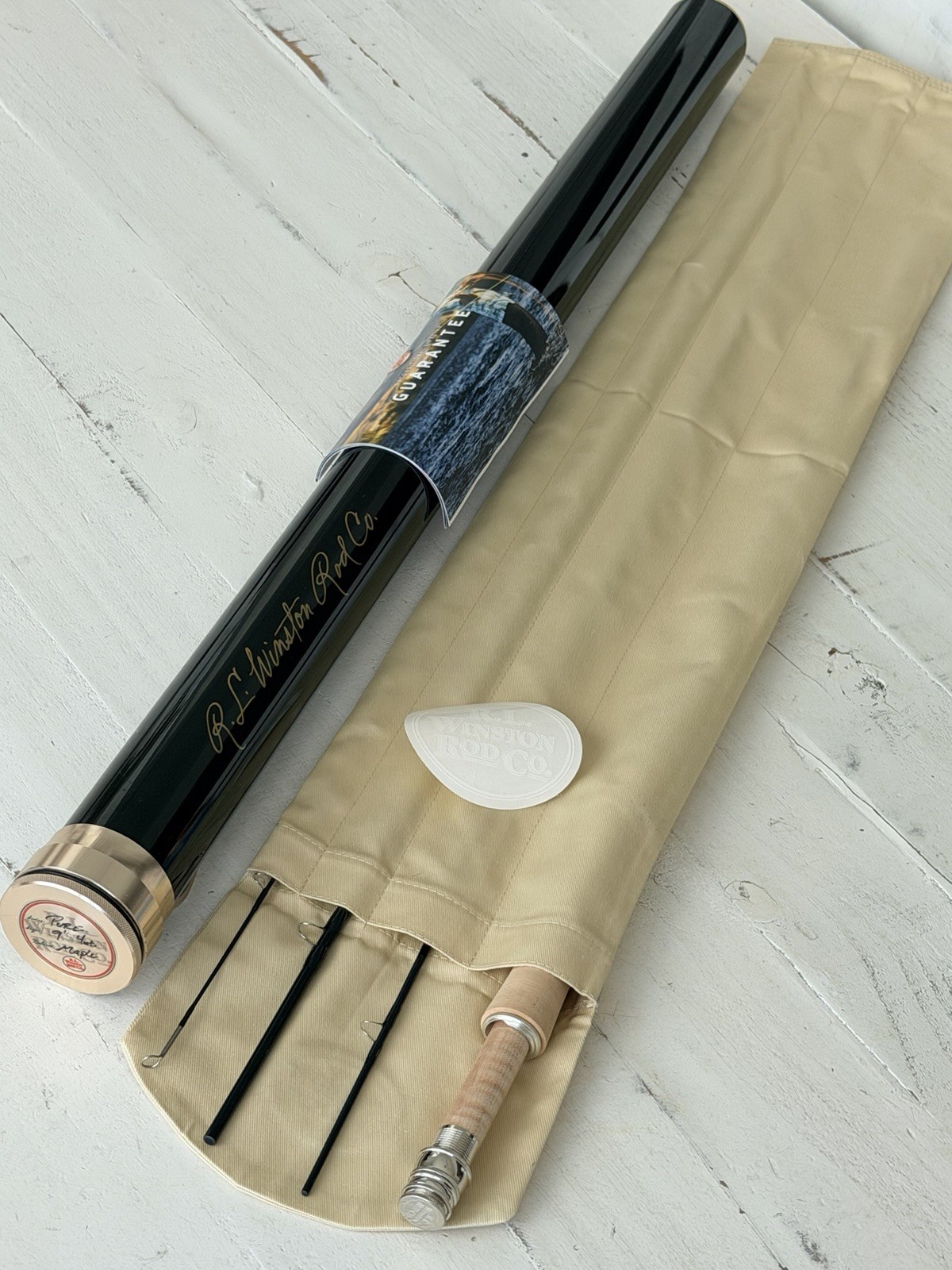 **BEAUTIFUL** 🔥 R L WINSTON PURE 4wt. 9’ft. 4pc FlyRod!! 🔥~NEW~🔥