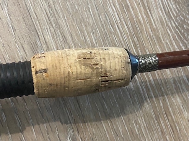 Vintage Custom Fen G Lite 1 Pc Fiberglass Casting Rod 4′ 6″