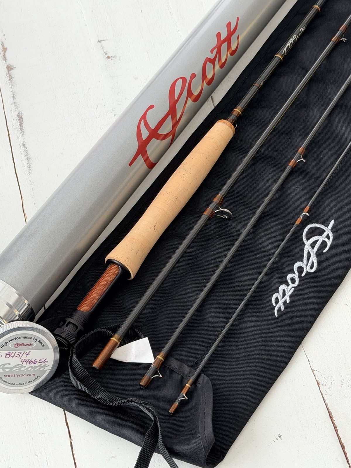 **BEAUTIFUL** 🔥 SCOTT G Series 3wt. 8’4”in~4Pc Fly Rod!! 🔥~NEW~🔥