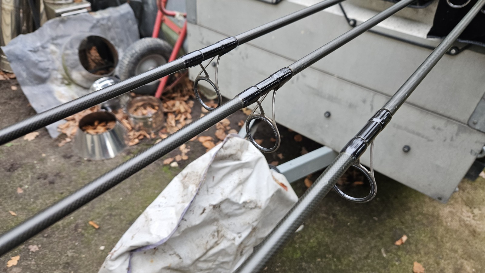 3x Starbaits LCR Milspec 12ft 3.5lbs Carp Rods Free Spirit Blank