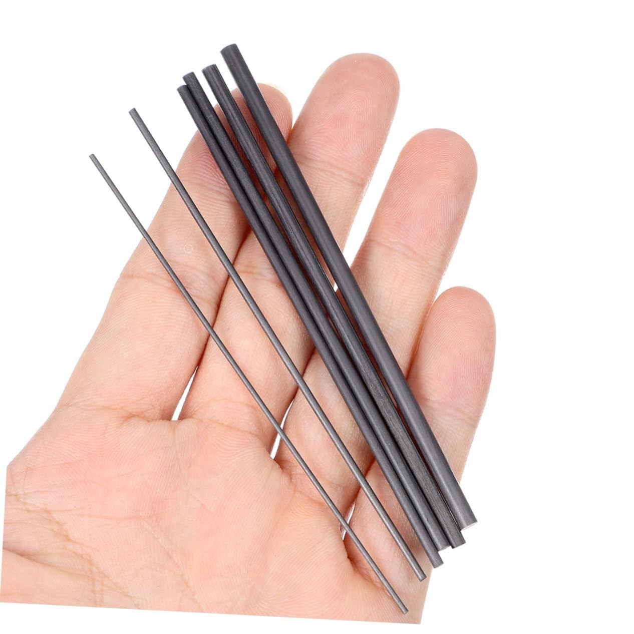 Solid Carbon Fiber Fishing Rod Repair Insert TwoPiece Connection Replacement