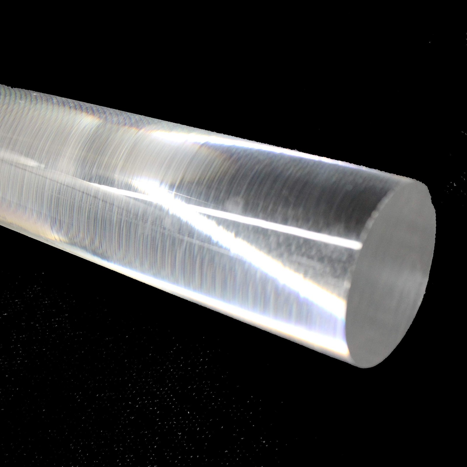 1 PCS Acrylic Lucite Rod Dowel 1.25 Inch 32mm x 24 Inch 610mm Clear DIY Art
