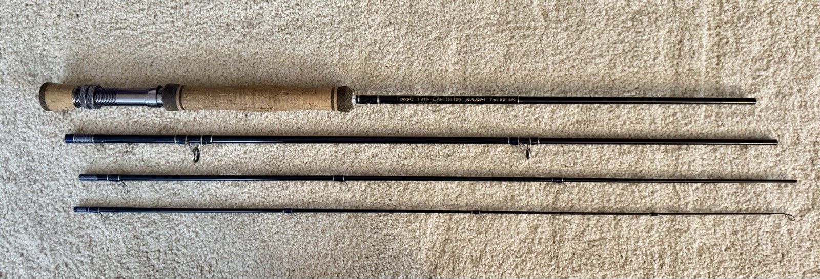 Custom Built TFO Axiom Saltwater Bonefish Fly Rod All Stainless And Titanium 7wt