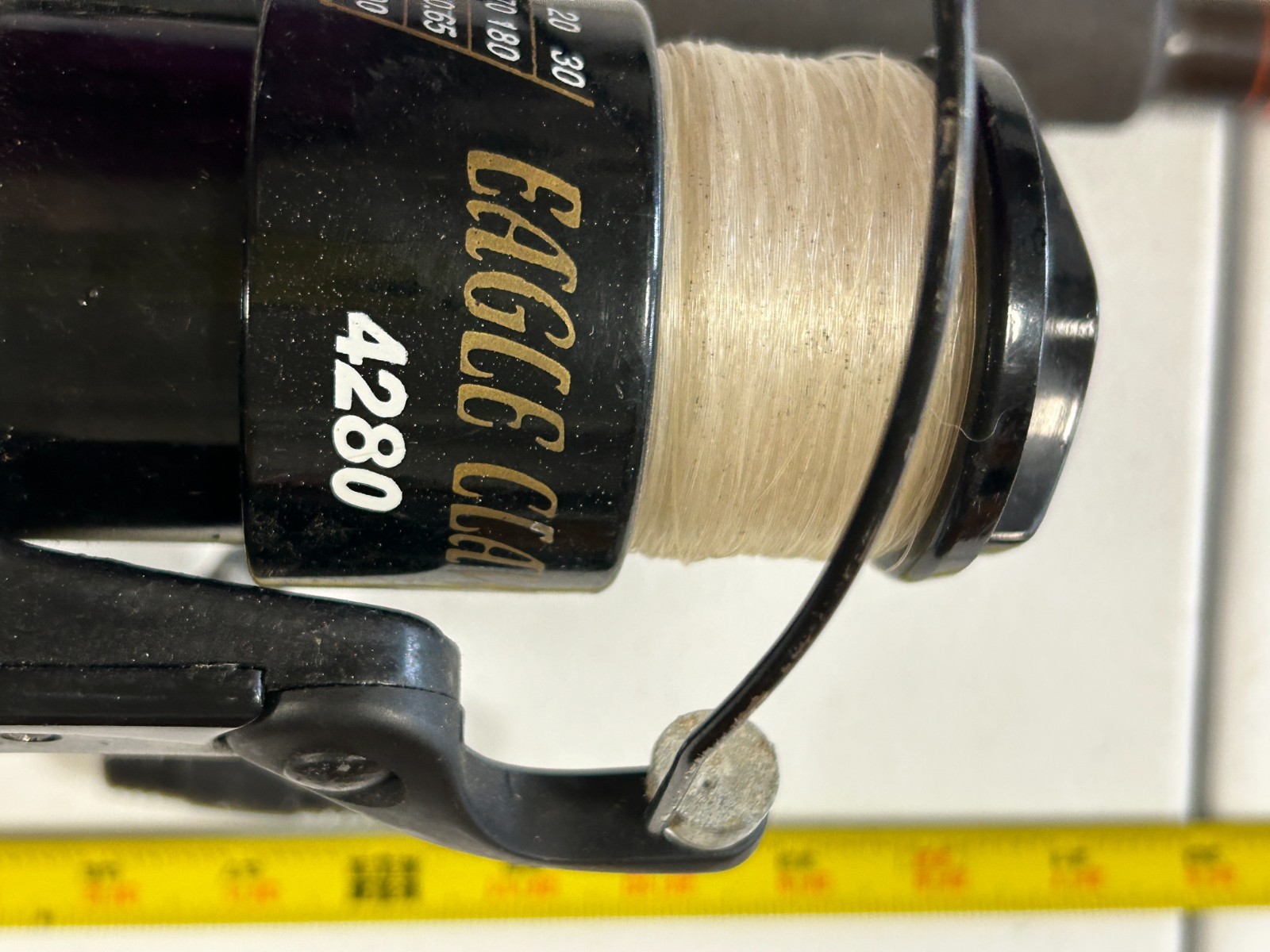 Vintage Drumstick Plus 9209 Eagle Heavy duty Fishing Rod & Eagle Claw 4280 Reel