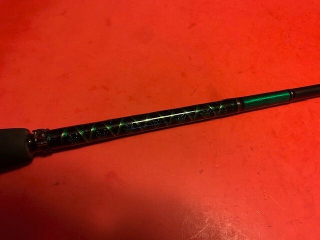 CUSTOM BUILT GLOOMIS? 7 FOOT 10 TO 20 POUND CLASS BAITCASTING FISHING ROD AFTCO