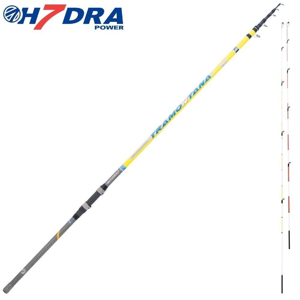 HYDRA7 Saltwater Boat Bottom Fishing Telescopic Rod TRAMONTANA 4m/50-160g