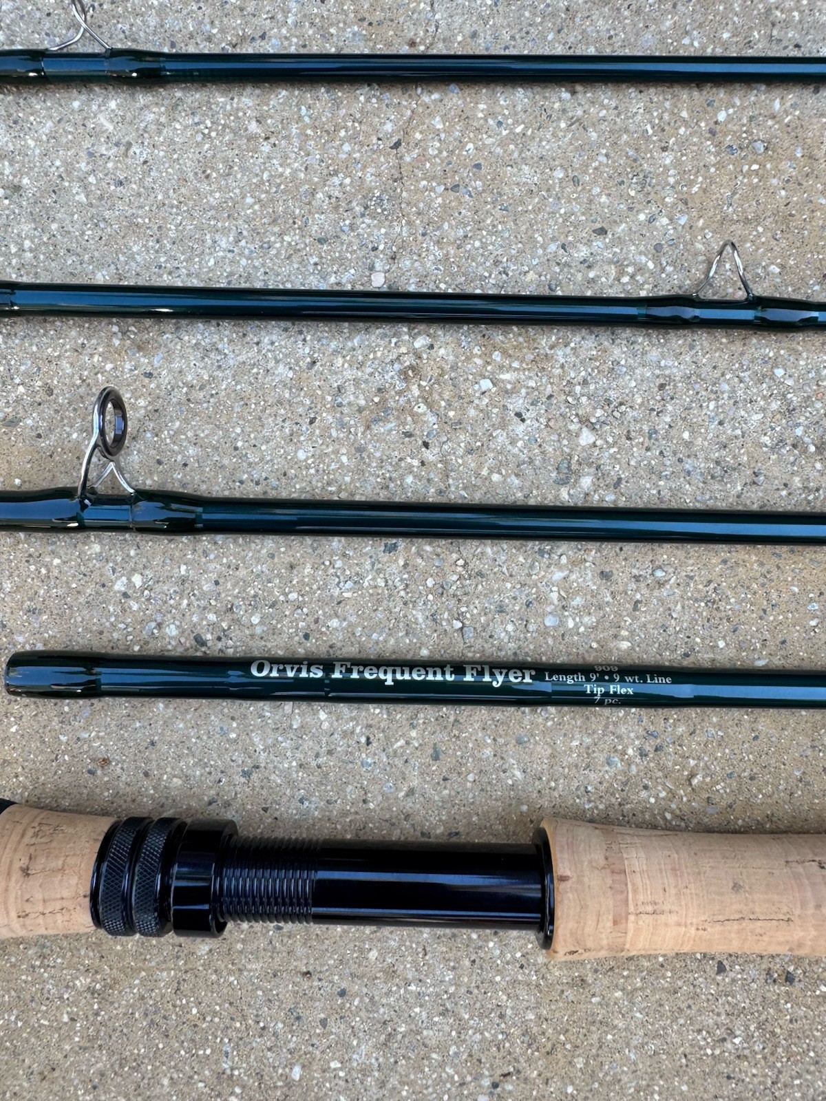ORVIS Frequent Flyer 909 9′ 9wt. 7p Fly Fishing Rod and ORVIS CFO V Reel/Spool