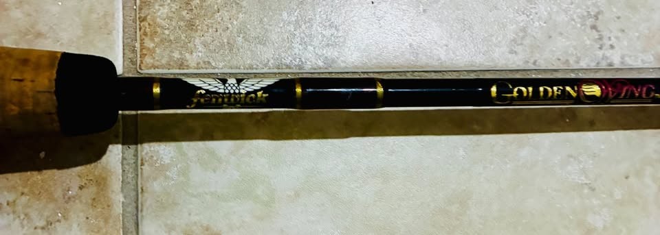 Fenwick GW 59 SW 5’9″ Golden Wing Spinning Rod Medium 1 Piece 72″ **BENT TIP**