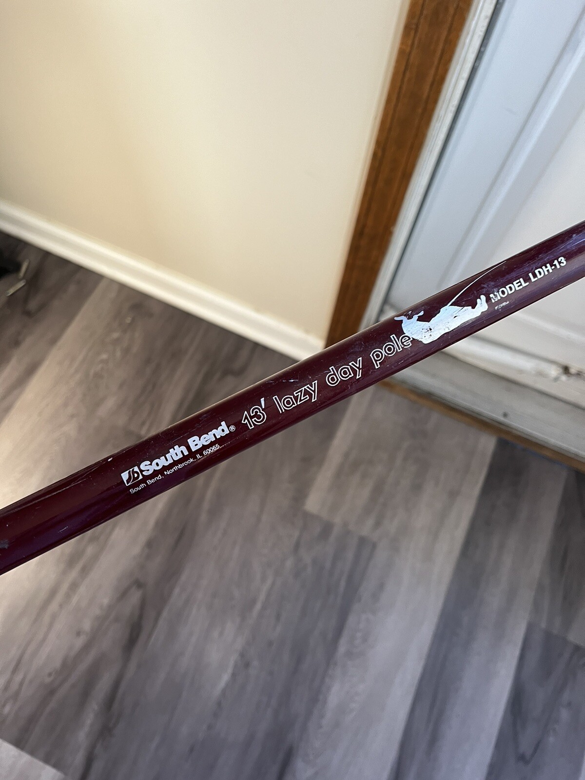 Vintage South Bend 13 Foot Lazy Day Telescopic Fiber Glass Cane Pole