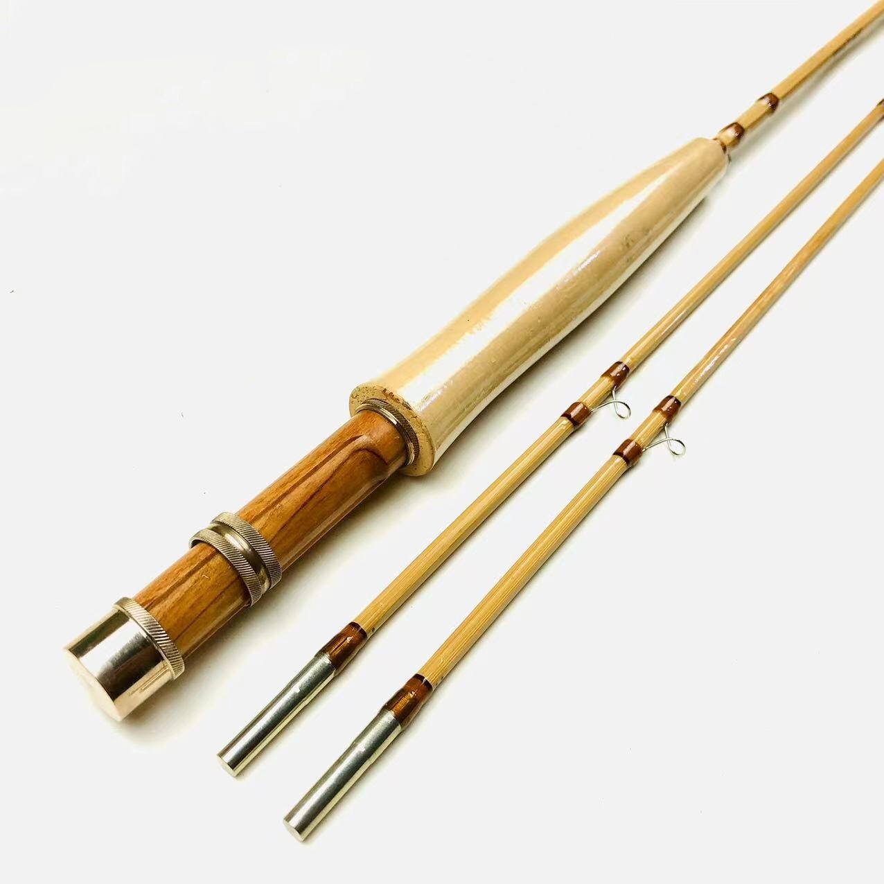 (Boutique) Cattanach 6632 Bamboo Fly Rod 6’6”~3 wt / Famous taper /Handcrafted