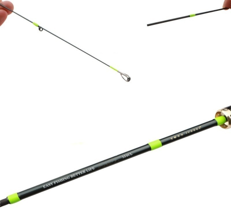 Fishing Rod Spinning Casting Rods Lure Carbon Fiber Ultra Light Fast Action Pole