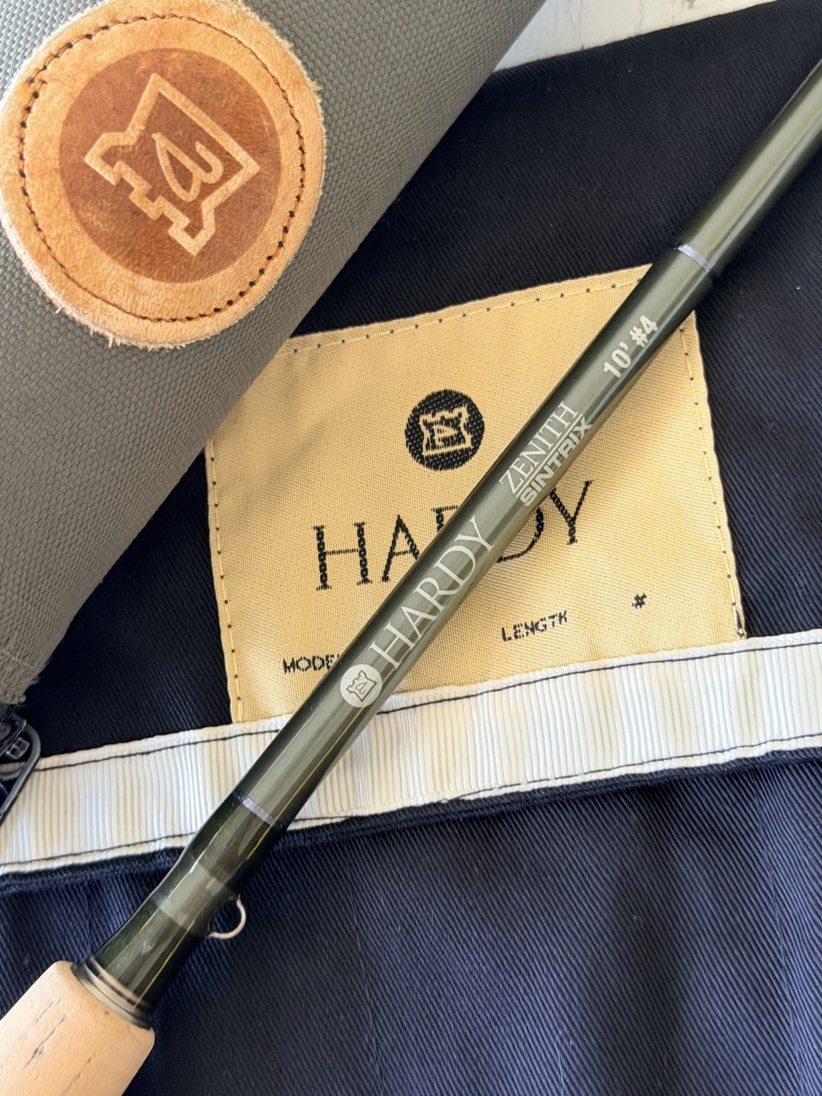 **BEAUTIFUL** 🔥HARDY ZENITH 4wt 10’ft~4pc Fly Rod!! 🔥~LEGENDARY~🔥