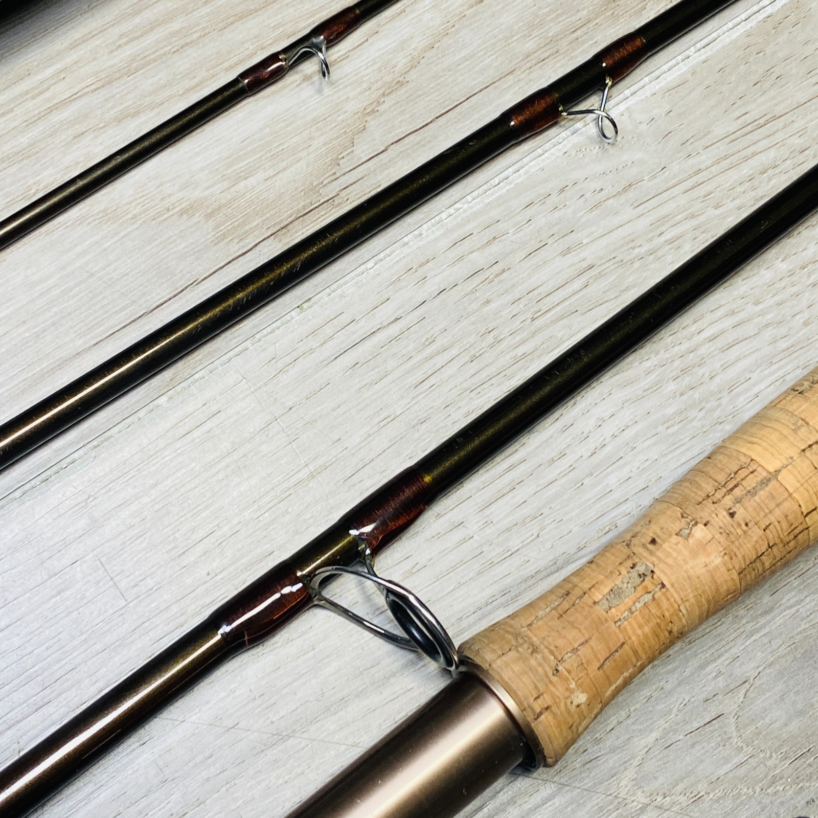 R.L. Winston PASSPORT 890-4 9’0″ 8wt Fly Rod Fishing w/tube & sock