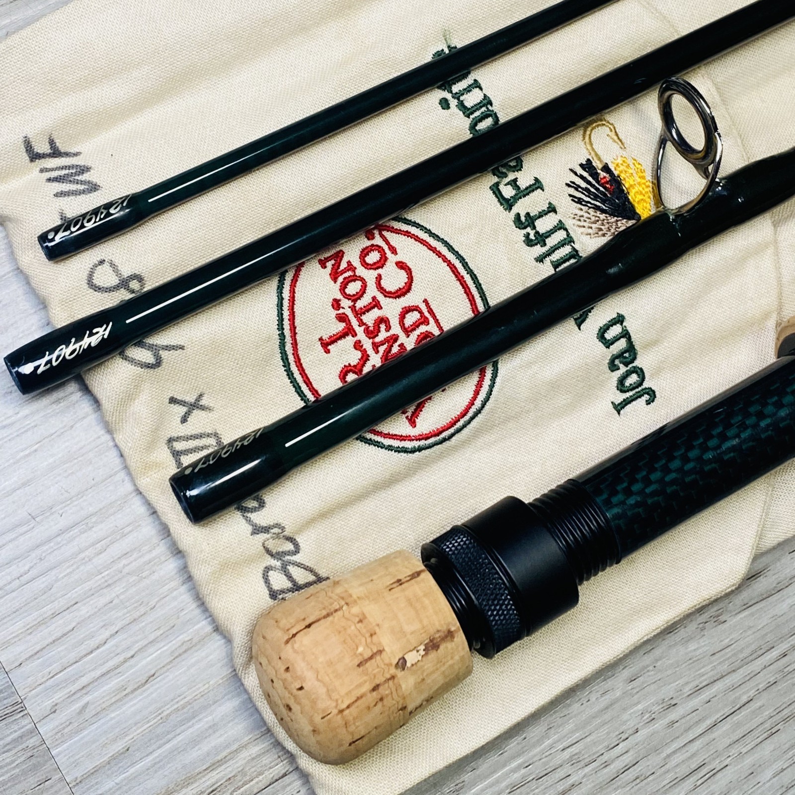 *Beautiful*RL WINSTON BORON II x JOAN WULFF FAVORITE 8wt. 9ft 4pcs