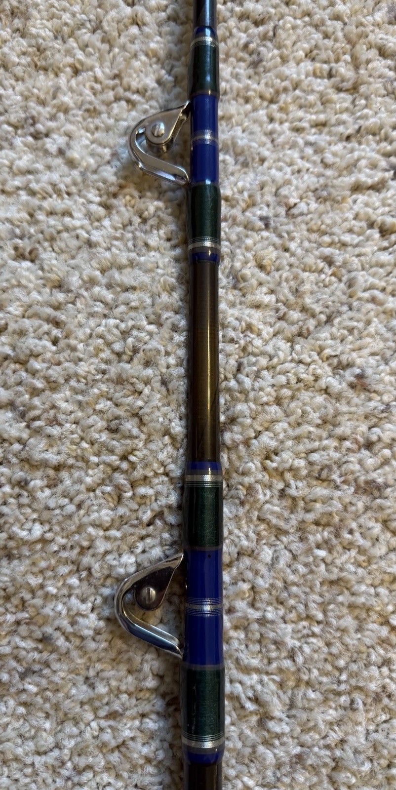 Custom Wrapped Calstar Grafighter 760-H Conventional Fishing Rod w/AFTCO