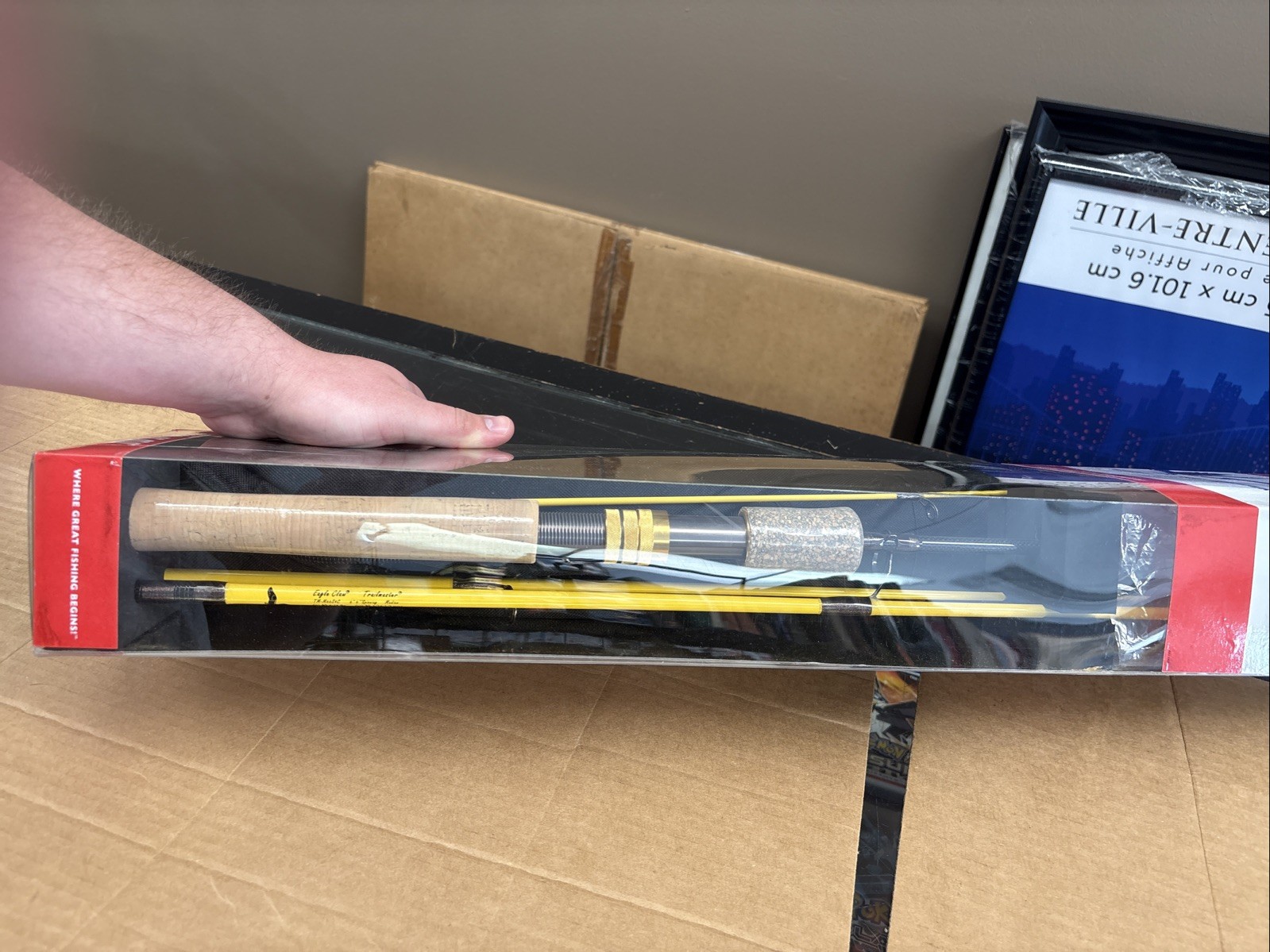Eagle Claw Trailmaster Travel Pack Rod Combo TM-M66S4C 6’6” Medium