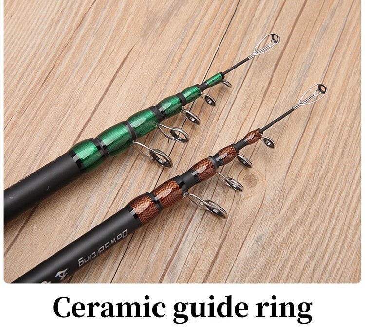 Telescopic Fishing Rod Spinning Casting Rod Carbon Fiber Rod High Sensitivity