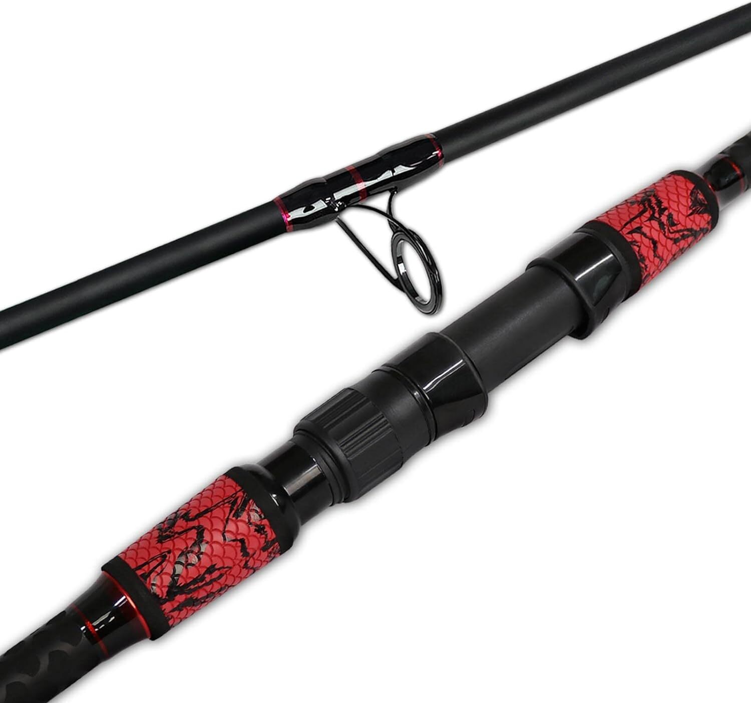 Surf Spinning Rod Graphite 2/3/4 Piece Travel Fishing Pole 8 9 10 12 13 15 FT