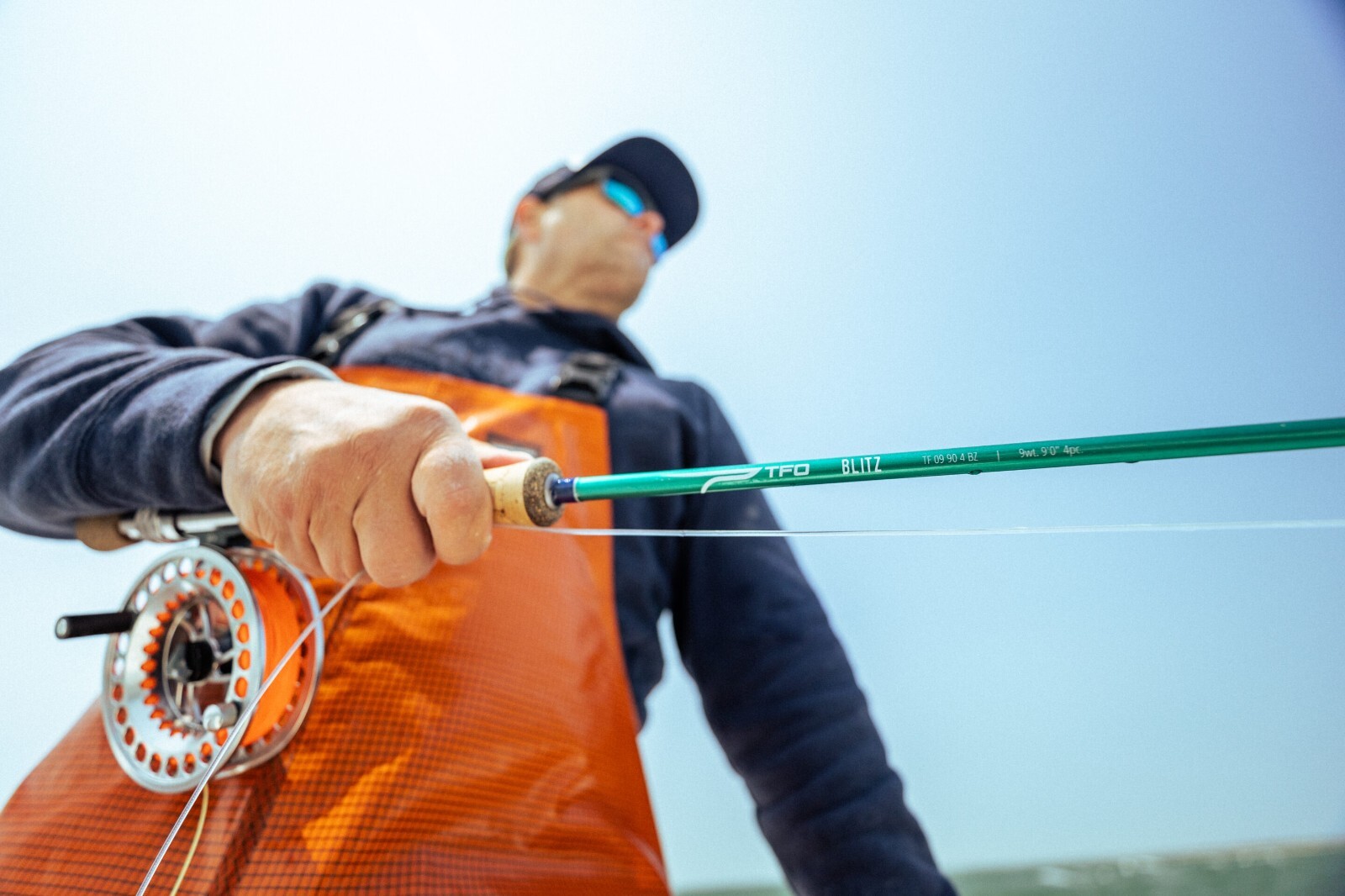 TFO TEMPLE FORK OUTFITTERS BLITZ 9′ 0″ #12 WEIGHT 4 PC FLY ROD FREE $80 LINE!