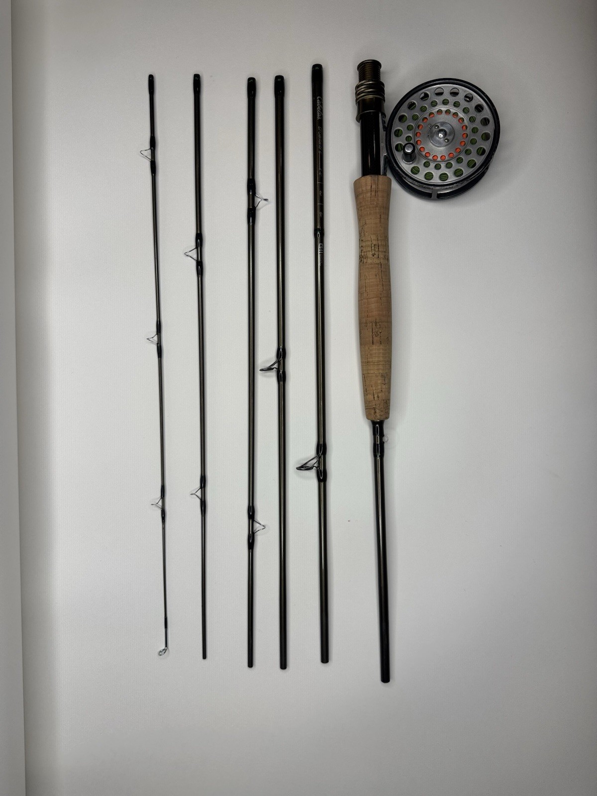 Hardy Bros The Lightweight and Cabela’s Stowaway Rod & Case , 6pc 4WT